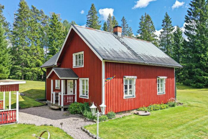 Schwedischer Waldhof -Marie- In Einsamer Lage Åmål Eksteriør bilde